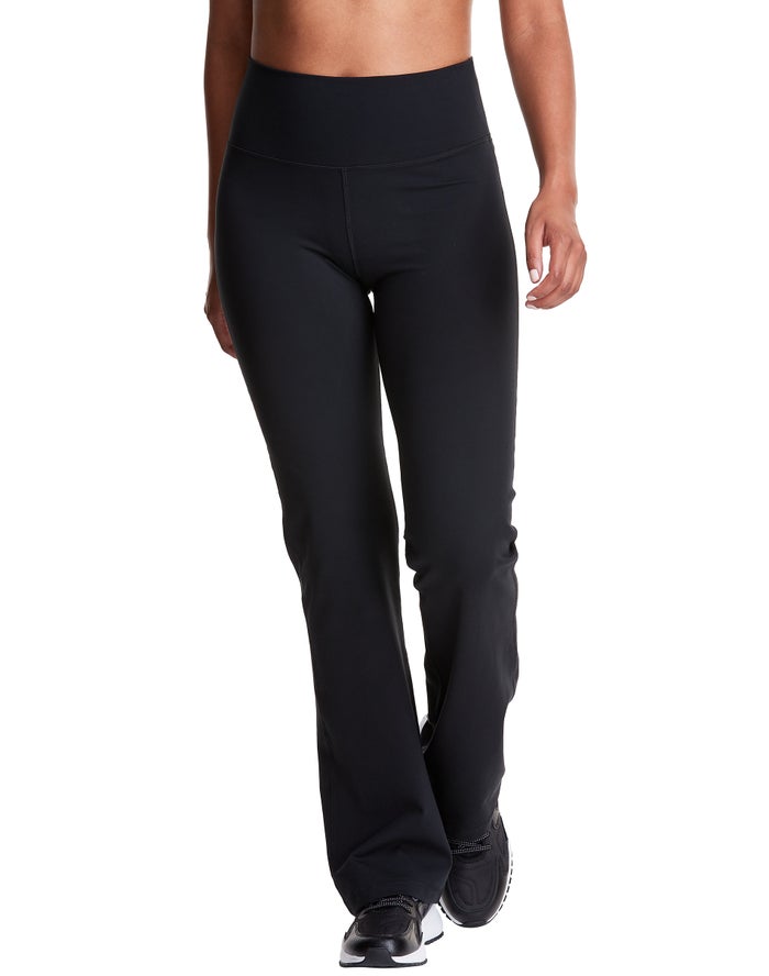 Pantalones Champion Mujer - Soft Touch Flare ( Negras ) 2860973-ON